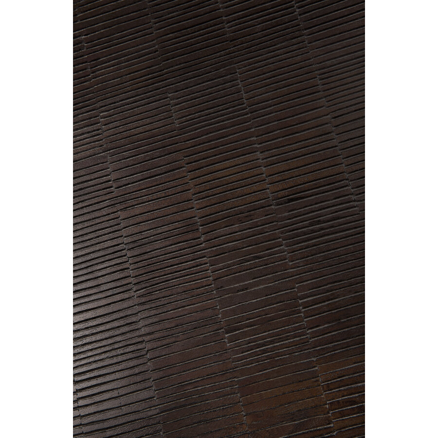 TABLE À CAFÉ GROOVES par Ethnicraft