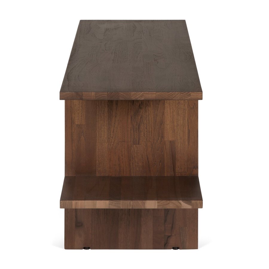 KABUKI SIDE TABLE - VARNISHED TEAK - BROWN by Ethnicraft