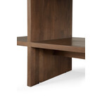 TABLE D'APPOINT KABUKI - TECK VERNI - BRUN par Ethnicraft