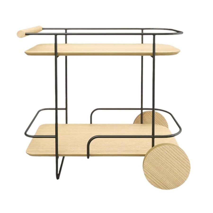 CHARIOT DE BAR ARCADE par Gus* Modern