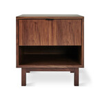 TABLE D'APPOINT BELMONT Noyer par Gus* Modern