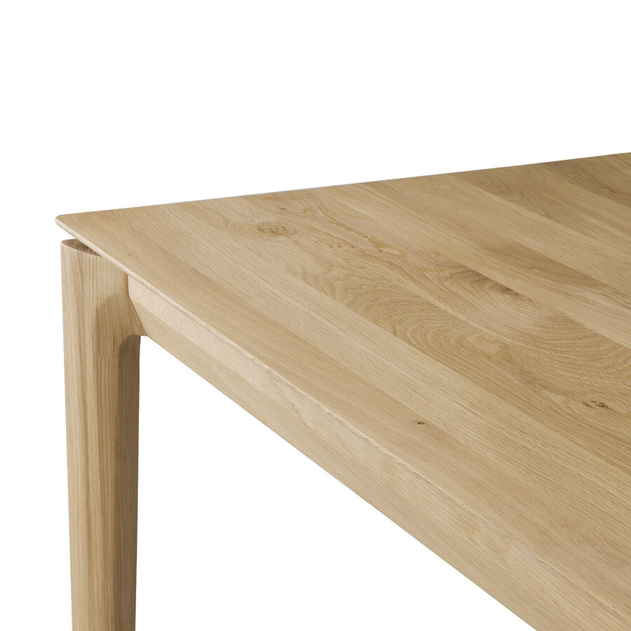TABLE À DÎNER BOK EXTENSIBLE - RECTANGLE 78.5/118'' x 39.5'' par Ethnicraft