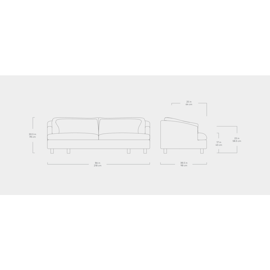 THALIA SOFA by Gus* Modern