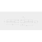 Bi-sectionnel Sola - cuir par Gus* Modern