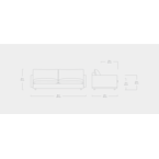 SOLA SOFA - LEATHER by Gus* Modern