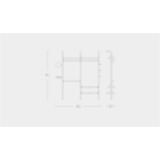 BRANCH 2 WARDROBE UNIT by Gus* Modern