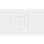 BRANCH 1 WARDROBE UNIT par Gus* Modern