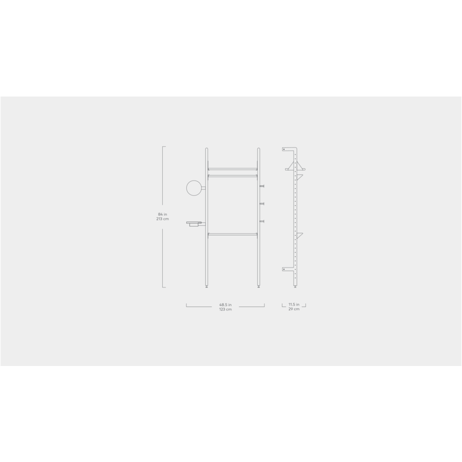 BRANCH 1 WARDROBE UNIT par Gus* Modern