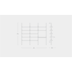 BRANCH 3 - DESK SHELVING UNIT by Gus* Modern