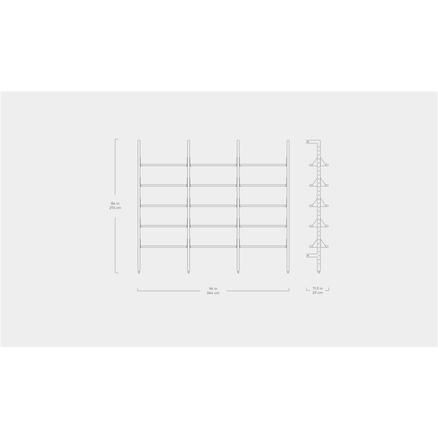 BRANCH 3 - SHELVING UNIT by Gus* Modern