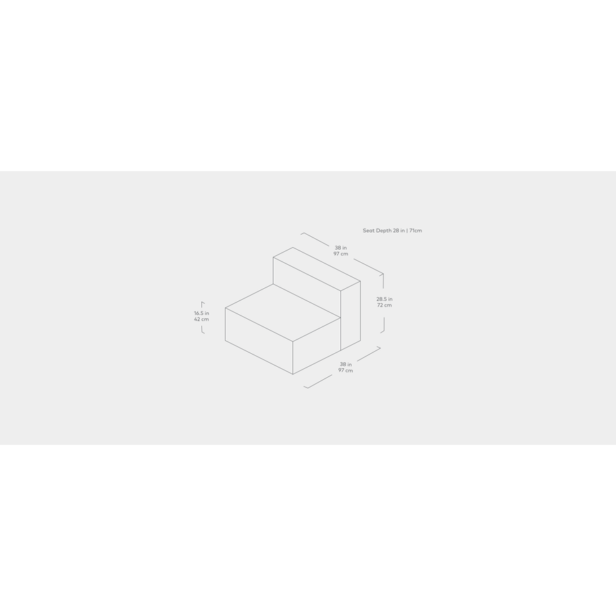 ♲ MIX ARMCHAIR by Gus* Modern