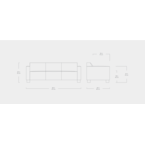 Cabot leather sofa by Gus* Modern