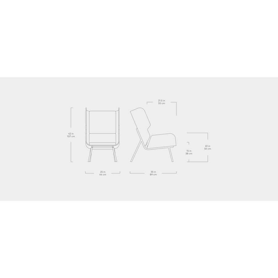 ELK ARMCHAIR by Gus* Modern