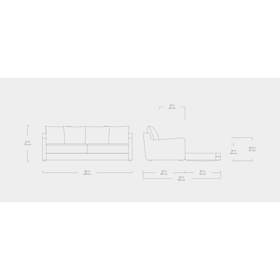 Flipside sofabed by Gus* Modern
