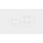 ARCADE BAR CART by Gus* Modern