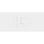 LEWIS TABLE LAMPE WHITE by Gus* Modern