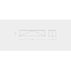 AERO BENCH BLACK ASH by Gus* Modern