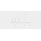 FAUTEUIL MULHOLLAND par Gus* Modern