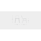 LECTURE WLANUT CHAIR by Gus* Modern