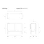 PI SIDEBOARD 47'' by Ethnicraft
