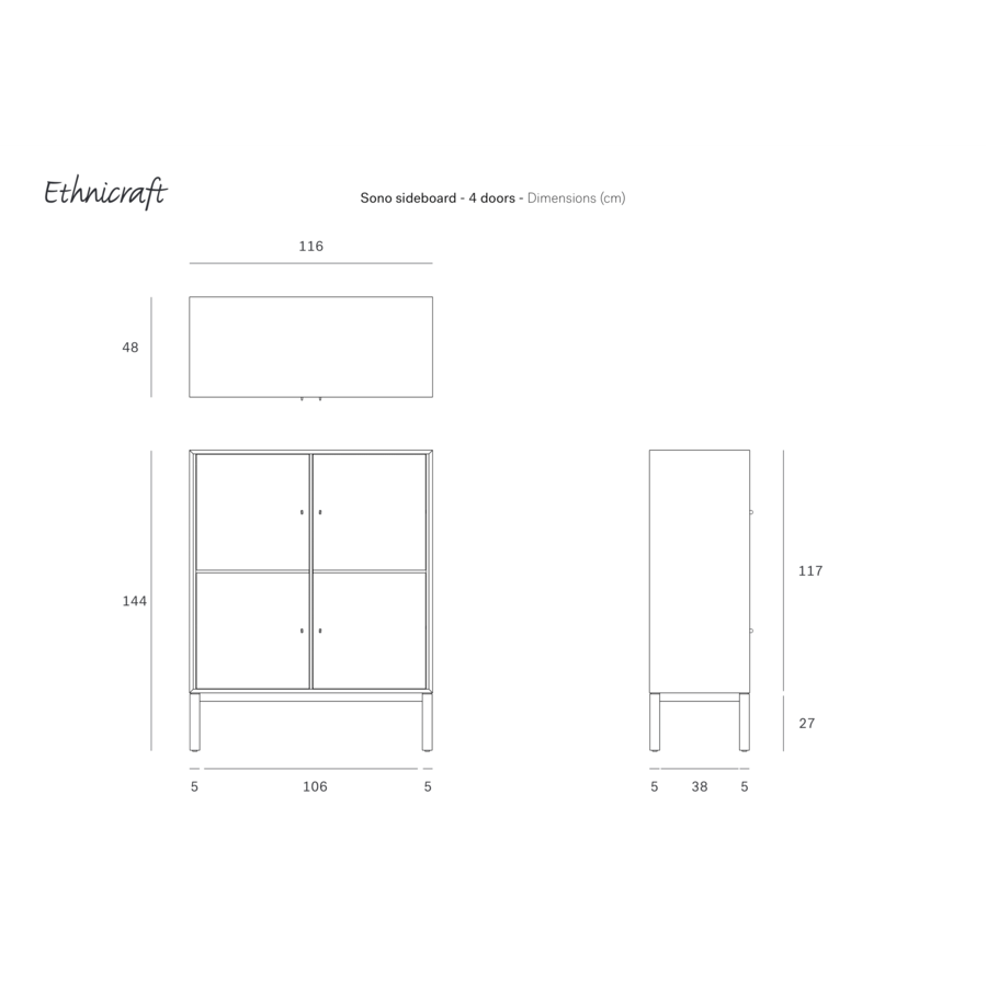 BUFFET SONO par Ethnicraft