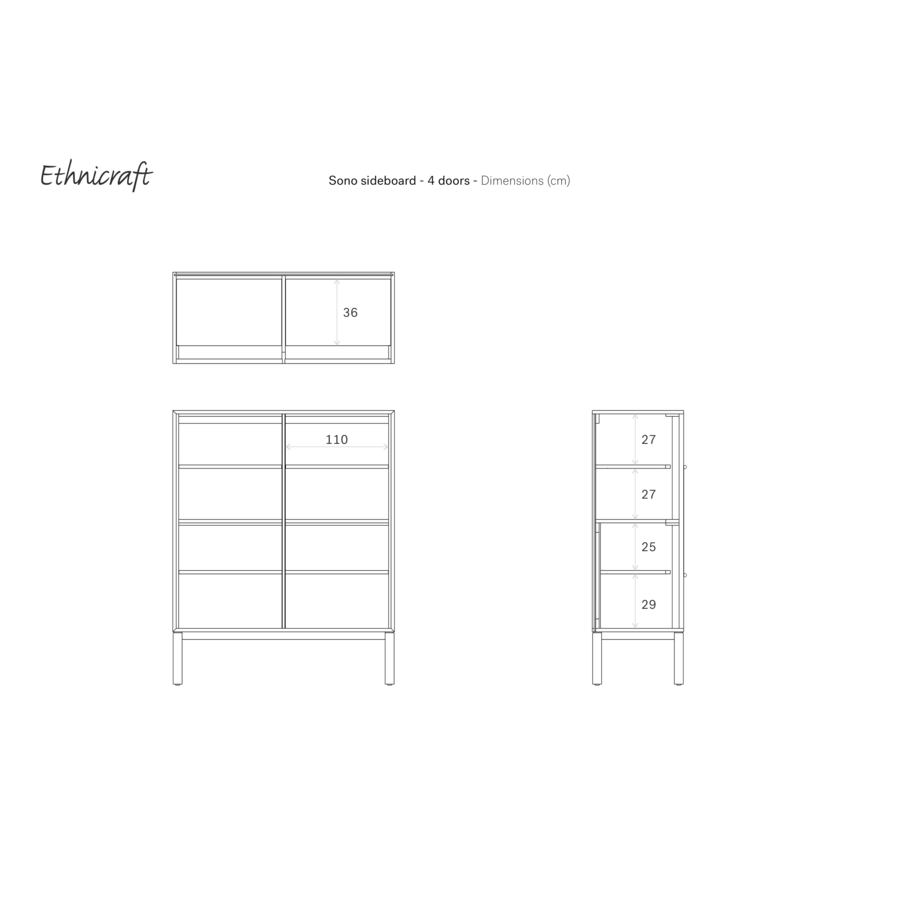 SONO CUPBOARD by Ethnicraft