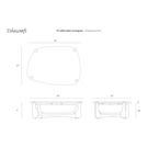 TABLE BASSE PI - GALET par Ethnicraft