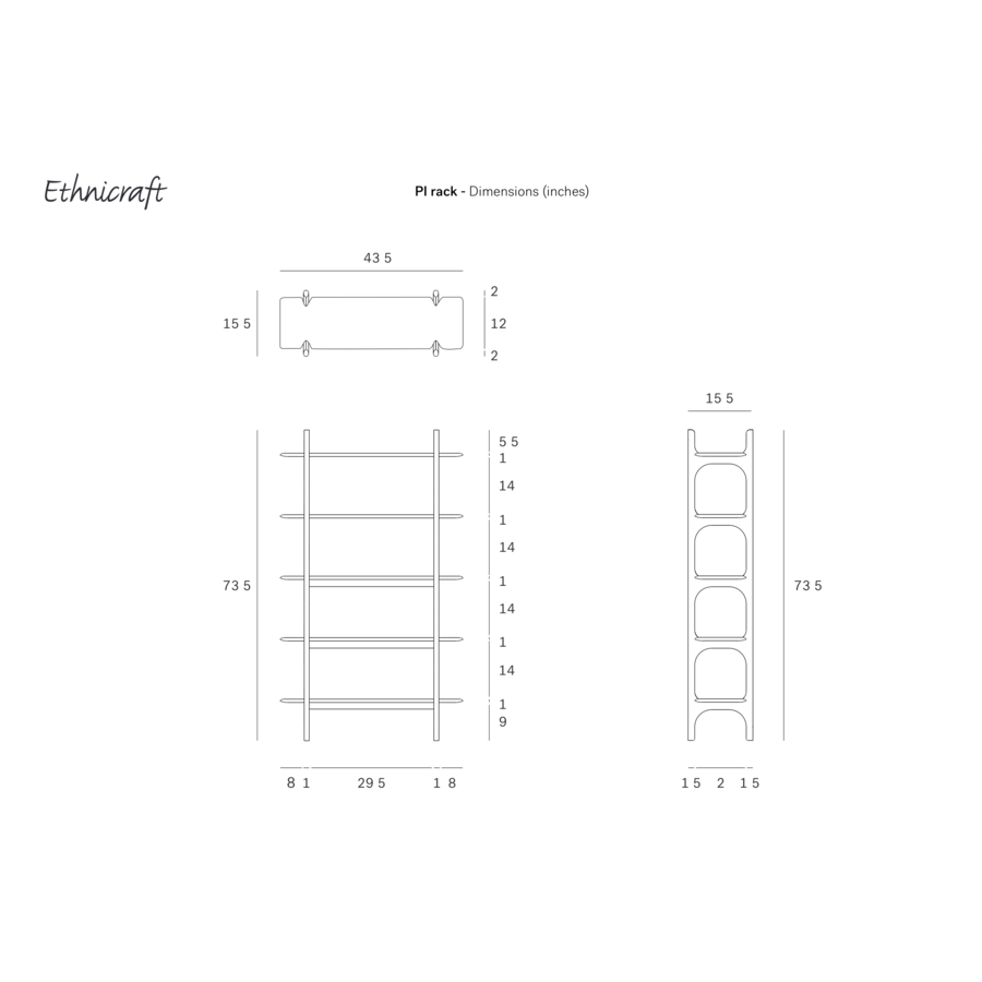 PI RACK by Ethnicraft