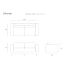 CANAPÉ MELLOW 3 SEATER by Ethnicraft