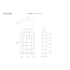 STUDIO RACK - VARNISHED TEAK - BLACK by Ethnicraft