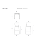 N3 COUNTER STOOL - OAK by Ethnicraft