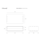 TABLE À CAFÉ NORDIC - CHÊNE - 1 TIROIR - RECTANGULAIRE par Ethnicraft