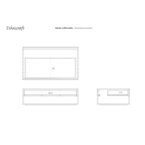 TABLE À CAFÉ NORDIC - CHÊNE - 1 TIROIR - RECTANGULAIRE par Ethnicraft