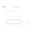 NORDIC TV CUPBOARD 71'' by Ethnicraft