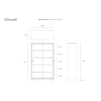 WAVE CUPBOARD by Ethnicraft