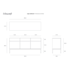 LIGNA SIDEBOARD 65'' by Ethnicraft