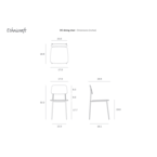 DC CHAIR - FABRIC - LIGHT GREY by Ethnicraft