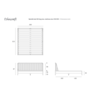 LIT SPINDLE - KING par Ethnicraft