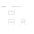 TABLE D'APPOINT SPINDLE par Ethnicraft