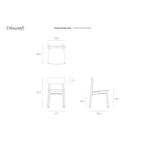 CASALE CHAIR - OAK- VARNISHED by Ethnicraft