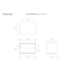 NORDIC II BEDSIDE TABLE - OAK - 1 DRAWER by Ethnicraft