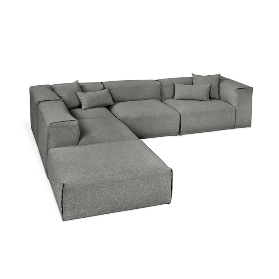 NEST - Modulaire 5 places avec ottoman par Gus* Modern