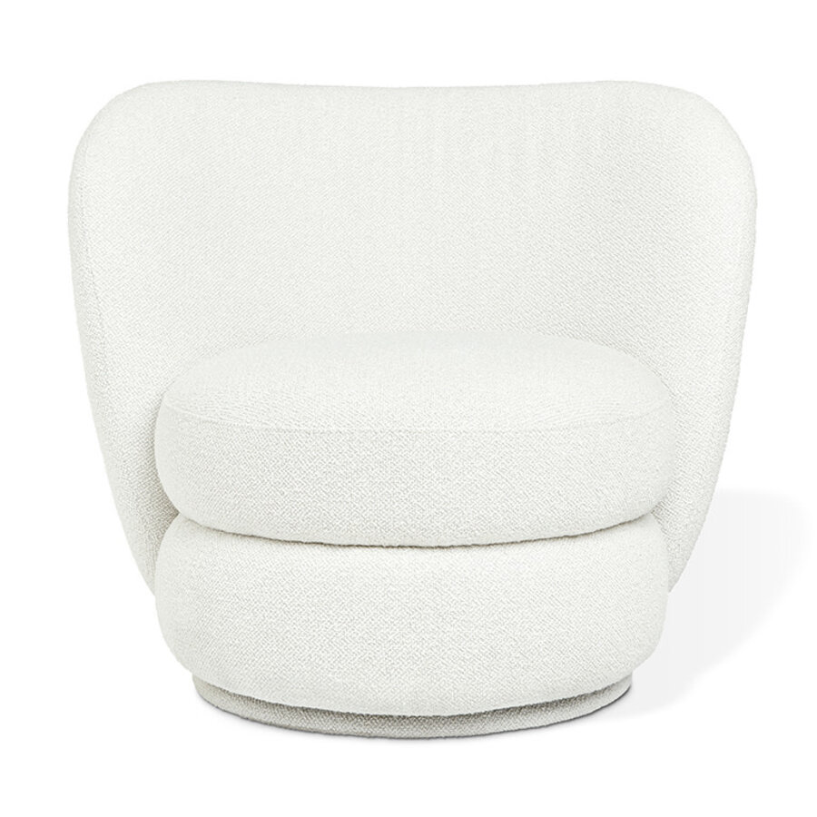 FAUTEUIL PIVOTANT FORME by Gus* Modern