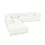 NEST - Modular 5 seater with ottoman - Sectional by Gus* Modern
