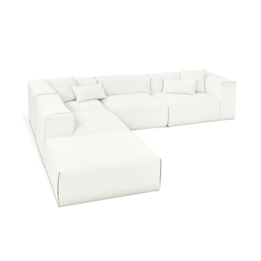 NEST - Modulaire 5 places avec ottoman par Gus* Modern