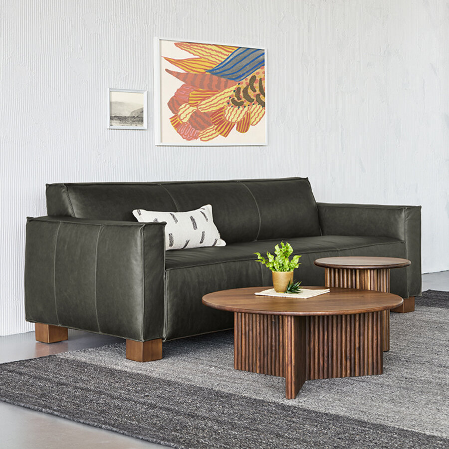 Cabot leather sofa by Gus* Modern