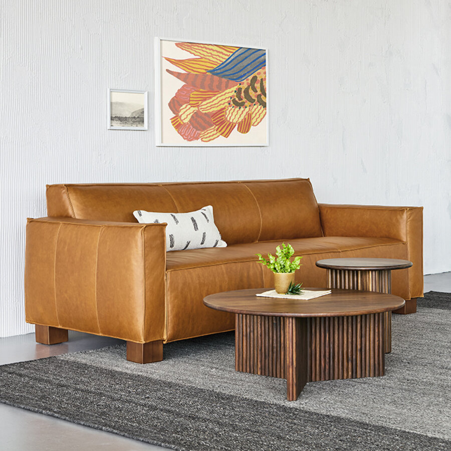 Cabot leather sofa by Gus* Modern
