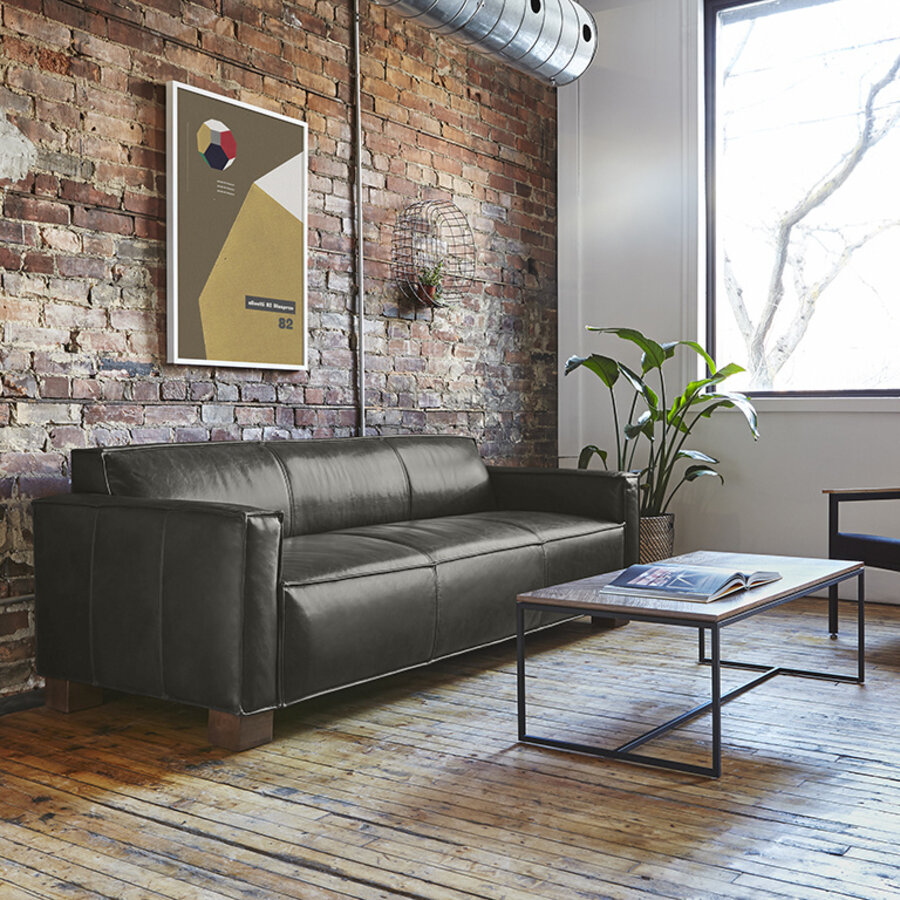 Cabot leather sofa by Gus* Modern