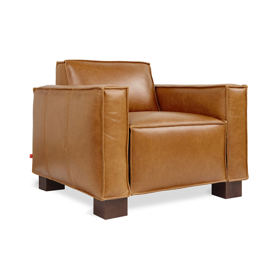 Cabot leather armchair by Gus* Modern