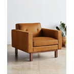 Embassy leather armchair by Gus* Modern